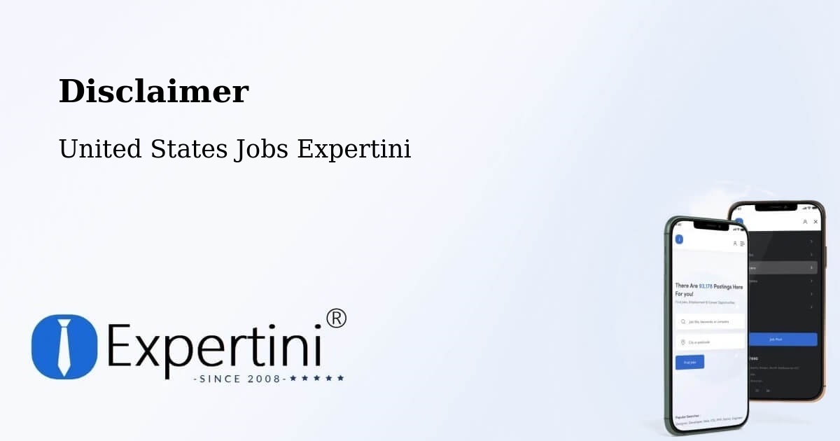 Disclaimer – Seaside - United States Jobs Expertini