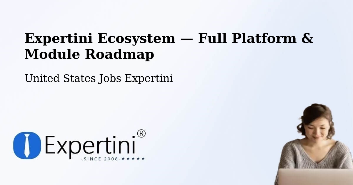 Expertini Ecosystem — Full Platform & Module Roadmap – Seaside